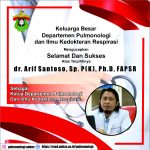 Ketua Departemen Pulmonologi dan Kedokteran Respirasi FK Unhas
